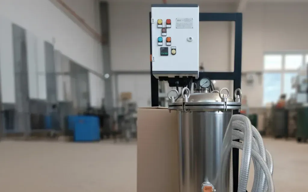 Endüstriyel Basınçlı Sıvı Besleme Ünitesi – Otomasyon ve Elektrik Rehabilitasyonu