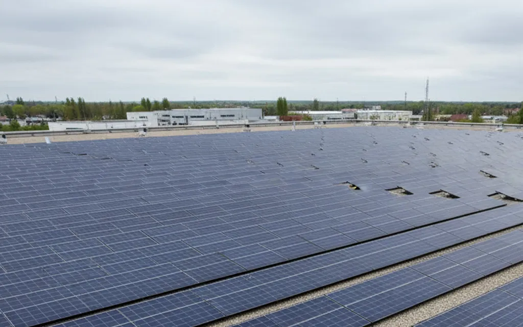 İstanbul Endüstriyel Tesis – Çatı GES