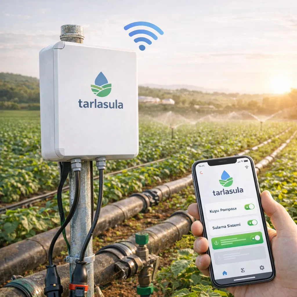 Tarlasula - Uzaktan Kontrol Akıllı Sulama Ünitesi - www.tarlasula.com
