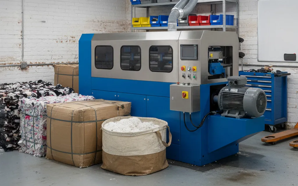 Tekstil Elyaf Geri Kazanım / Açma Makinesi – Otomasyon ve Elektrik Rehabilitasyonu